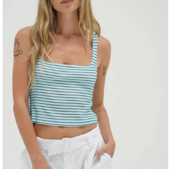 LNA Abby Ribbed Tank - Picture 1 of 2